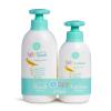 Little Me 2 Pack Set Baby Fragrance Free Head to Toe 500ml 3-In-1 Wash & 360ml Baby Lotion