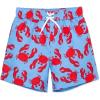 Little Me Clothes for Baby Boys’ Swimsuit Trunks, 6 Months – 4 Toddler(Blue Crab)