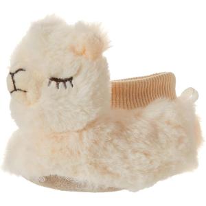 Little Me Baby Newborn Slippers(Llama)
