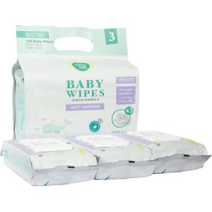 Little Me Baby Wipes Gentle Formula, Lavender Scented Hypoallergenic Baby Wipes, 180 Count