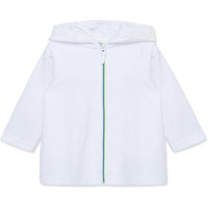 Little Me Clothes for Baby Boys’ Swimsuit Hooded Cover-Up Sets, 6 Months – 4 Toddler(White)