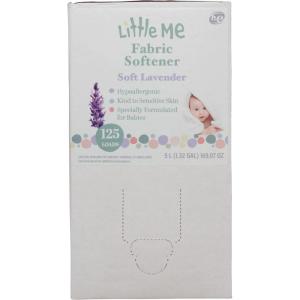 Little Me Soft Lavender Fabric Softner 5 Liter Bag-in-a-Box with Dispenser Faucet – Hypoallergenic, Paraben-Free and Biodegradable – Safe for Baby’s Sensitive Skin, and Eco-Friendly