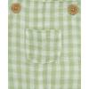Little Me Baby-Boys 2-piece Gauze Tee Shirt and Shortall Set, 3 to 12 Months
