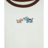 Little Me Clothes for Baby Boys’ 2-Piece Nightgown and Cap Set 100% Cotton with Elastic Bottom, Baby Essentials, 0-3 Months(White Print Puppies)
