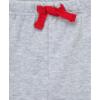 Little Me Clothes for Baby Boys’ Bodysuit, Pant and Hat Set, 3 Months – 12 Months(Grey/Red Baseball)