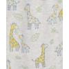 Little Me Clothes for Baby Boys’ Bodysuit, Pant and Hat Set, 3 Months – 12 Months(Oatmeal Giraffes)