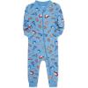 Little Me Clothes for Baby Boys’ Zip Front Pajama Footie, 12-24 Months(Little Boy Blue)