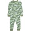Little Me Clothes for Baby Boys’ Zip Front Pajama Footie, 12-24 Months(Mistletoe)