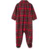Little Me Clothes for Baby Boys’ and Girls’ Christmas Matching Plaid Pajamas and Nightgowns, 3 Months up to Girls 10(Boy Plaid Footie)