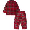 Little Me Clothes for Baby Boys’ and Girls’ Christmas Matching Plaid Pajamas and Nightgowns, 3 Months up to Girls 10(Plaid Coat Pj)