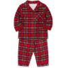 Little Me Clothes for Baby Boys’ and Girls’ Christmas Matching Plaid Pajamas and Nightgowns, 3 Months up to Girls 10(Plaid Coat Pj)