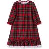 Little Me Clothes for Baby Boys’ and Girls’ Christmas Matching Plaid Pajamas and Nightgowns, 3 Months up to Girls 10(Plaid Gown)