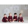 Little Me Clothes for Baby Boys’ and Girls’ Christmas Matching Plaid Pajamas and Nightgowns, 3 Months up to Girls 10(Plaid Red)
