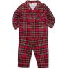 Little Me Clothes for Baby Boys’ and Girls’ Christmas Matching Plaid Pajamas and Nightgowns, 3 Months up to Girls 10(Xmas Holiday Christmas Plaid Coat Boys)