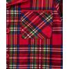 Little Me Clothes for Baby Boys’ and Girls’ Christmas Matching Plaid Pajamas and Nightgowns, 3 Months up to Girls 10(Xmas Holiday Christmas Plaid Coat Boys)