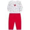 Little Me Clothes for Baby Girls’ Holiday Bodysuit and Dress Set, 3 Months – 12 Months(Christmas Red Holiday)