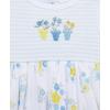 Little Me Clothes for Baby Girls’ Popover Bodysuit Dress and Hat Set, 3-12 Months(Nantucket Breeze)