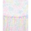 Little Me Clothes for Baby Girls’ Popover Bodysuit Dress and Headband Set, 3-12 Months(Bright White/Multi)