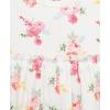 Little Me Clothes for Baby Girls’ Popover Bodysuit Dress and Headband Set, 3-12 Months(Floral Roses)