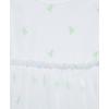 Little Me Clothes for Baby Girls’ Popover Bodysuit Dress and Headband Set, 3-12 Months(White)