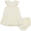 Little Me Clothes for Baby Girls’ Sundress with Panty, 12 Months – 4 Toddler(Golden Fleece)