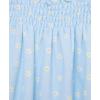 Little Me Clothes for Baby Girls’ Terry Bubble Romper and Hat Set, 3 to 12 Months(Nantucket Breeze/Multi)