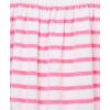 Little Me Clothes for Baby Girls’ Terry Bubble Romper and Hat Set, 3 to 12 Months(Sachet Pink/Bright White)