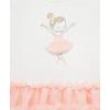 Little Me Clothes for Baby Girls’ Tutu Shirt and Legging Set, 3 Months to 24 Months(Seashell Pink/Marshmallow)