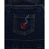 Little Me baby-boys 2-piece Tee Shirt and Shortall Set(Dark Denim Blue)