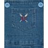 Little Me baby-boys 2-piece Tee Shirt and Shortall Set(Medium Knit Denim)