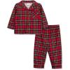 Little Me Clothes for Baby Boys’ and Girls’ Christmas Matching Plaid Pajamas and Nightgowns, 3 Months up to Girls 10(Xmas Holiday Christmas Plaid Coat Boys)