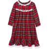 Xmas Holiday Christmas Plaid Nightgown Girls