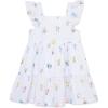Little Me Clothes for Baby Girls’ Sundress with Panty, 12 Months – 4 Toddler(Bright White Floral)