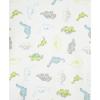 Little Me Baby Boy Clothes 2-Piece Baby Sleeper and Cap Set, 100% Cotton Footies Baby Essentials, Preemie to 9 months(Dinosaur Print)