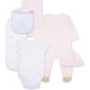Little Me Baby Layette Gift Set – Clothes, Outfits, Essentials for Girls & Boys, Newborns, 3 and 6 Months(Pink Bear)