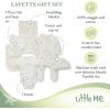 Little Me Baby Layette Gift Set – Clothes, Outfits, Essentials for Girls & Boys, Newborns, 3 and 6 Months(Vintage Rose)