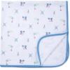 Little Me Blankets for Baby Girls’ Blankets for Baby Bunnies Swaddling Receiving Blanket(Blue Golf Club)