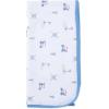 Little Me Blankets for Baby Girls’ Blankets for Baby Bunnies Swaddling Receiving Blanket(Blue Golf Club)