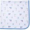 Little Me Blankets for Baby Girls’ Blankets for Baby Bunnies Swaddling Receiving Blanket(Blue Golf Club)