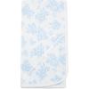 Little Me Blankets for Baby Girls’ Blankets for Baby Bunnies Swaddling Receiving Blanket(Blue Roses)