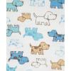 Little Me Blankets for Baby Girls’ Blankets for Baby Bunnies Swaddling Receiving Blanket(Cute Puppies)