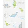 Little Me Blankets for Baby Girls’ Blankets for Baby Bunnies Swaddling Receiving Blanket(Little Dino’s)
