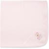Little Me Blankets for Baby Girls’ Blankets for Baby Bunnies Swaddling Receiving Blanket(Pink Sweet Bear)