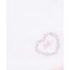 Little Me Blankets for Baby Girls’ Blankets for Baby Bunnies Swaddling Receiving Blanket(Thank Heaven Pink)