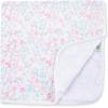 Little Me Blankets for Baby Girls’ Blankets for Baby Bunnies Swaddling Receiving Blanket(Watercolor)
