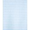 Little Me Clothes for Baby 3-Pack 100% Cotton Scratch Free Tag Bodysuits, Newborn to 9 Months(Blue)