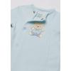 Little Me Clothes for Baby Boys’ 100% Cotton Scratch-Free Tag Footie Sleeper, Preemie to 9 Months(Cute Bear)