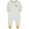 Little Me Clothes for Baby Boys’ 100% Cotton Scratch-Free Tag Footie Sleeper, Preemie to 9 Months(Little Lion)