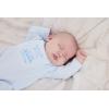 Little Me Clothes for Baby Boys’ 100% Cotton Scratch-Free Tag Footie Sleeper, Preemie to 9 Months(Thank Heaven)
