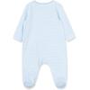 Little Me Clothes for Baby Boys’ 100% Cotton Scratch-Free Tag Footie Sleeper, Preemie to 9 Months(Thank Heaven)